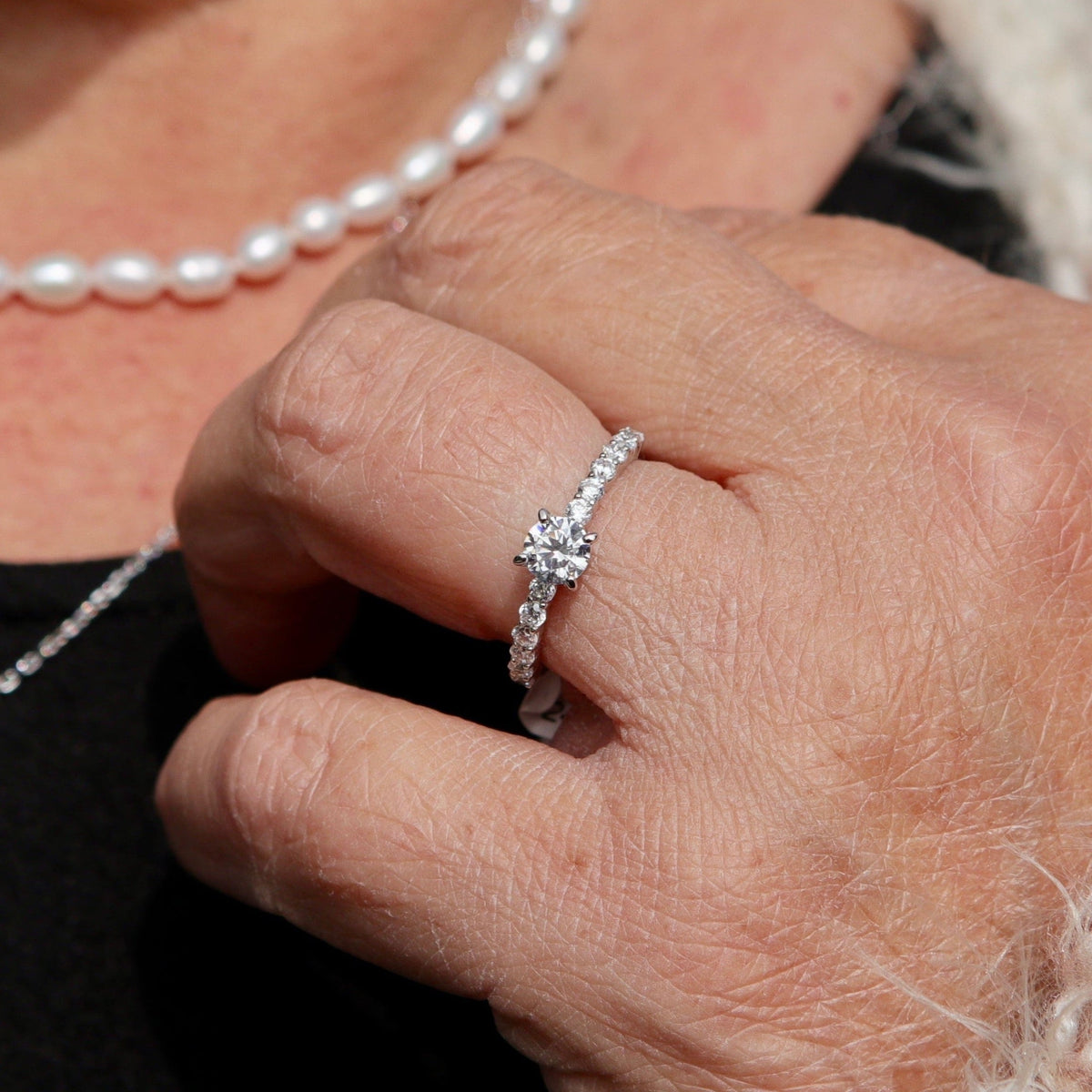 Bague Éclat en argent sterling