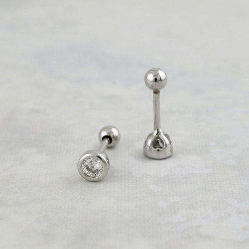 Boucles d'oreilles Classiques en argent sterling