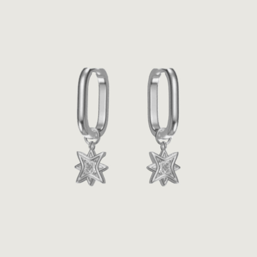 Boucles d'oreilles Huggies Étoiles du Nord