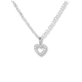 Collier Coeur en argent sterling