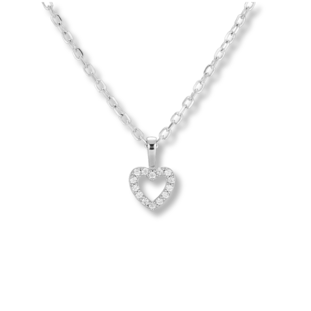 Collier Coeur en argent sterling