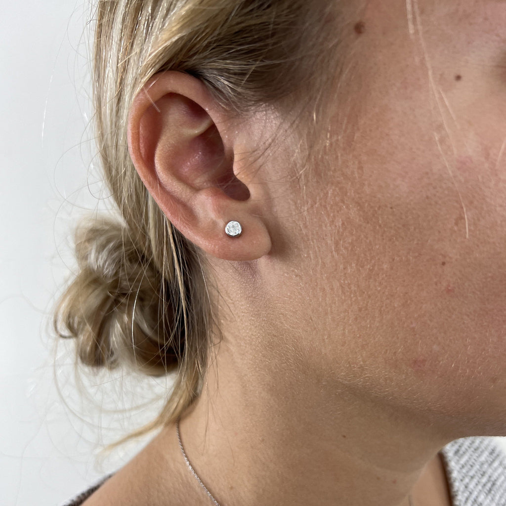 Boucles d'oreilles Classiques en argent sterling
