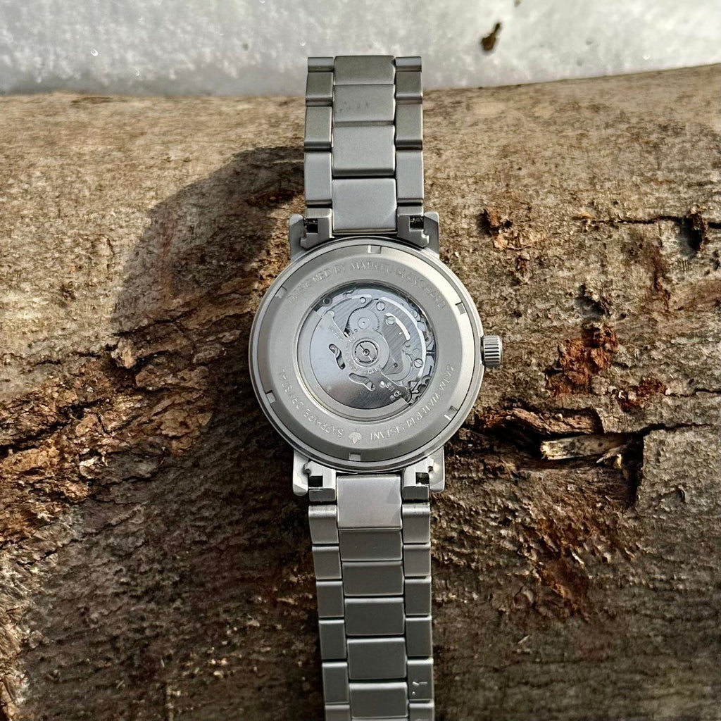 Montre Copernic en bois de baril de whisky recyclé